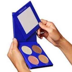 Tresluce LUCETE GLOW Face Palette with Cream and Tan Shades on